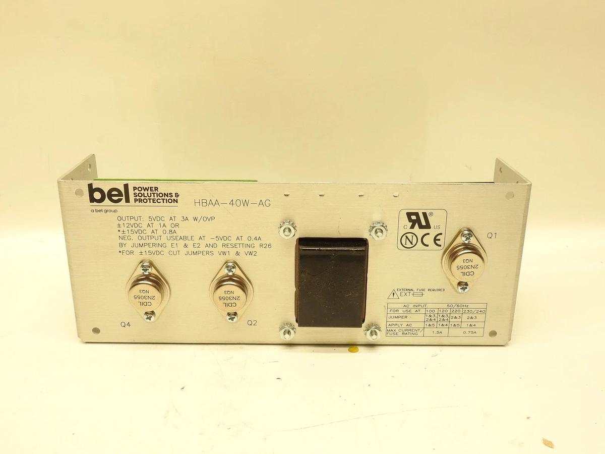 Bel Power solutions New Power-One HBAA-40W-AG Power Supply