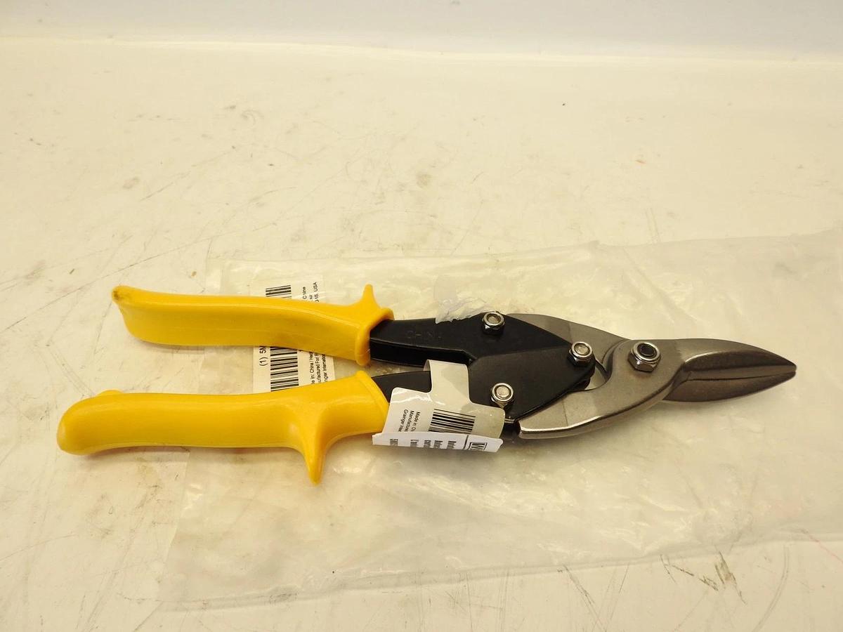 Westward 9-3/4 in. Compound Action Straight Cut Aviation Snips - 5MX59B