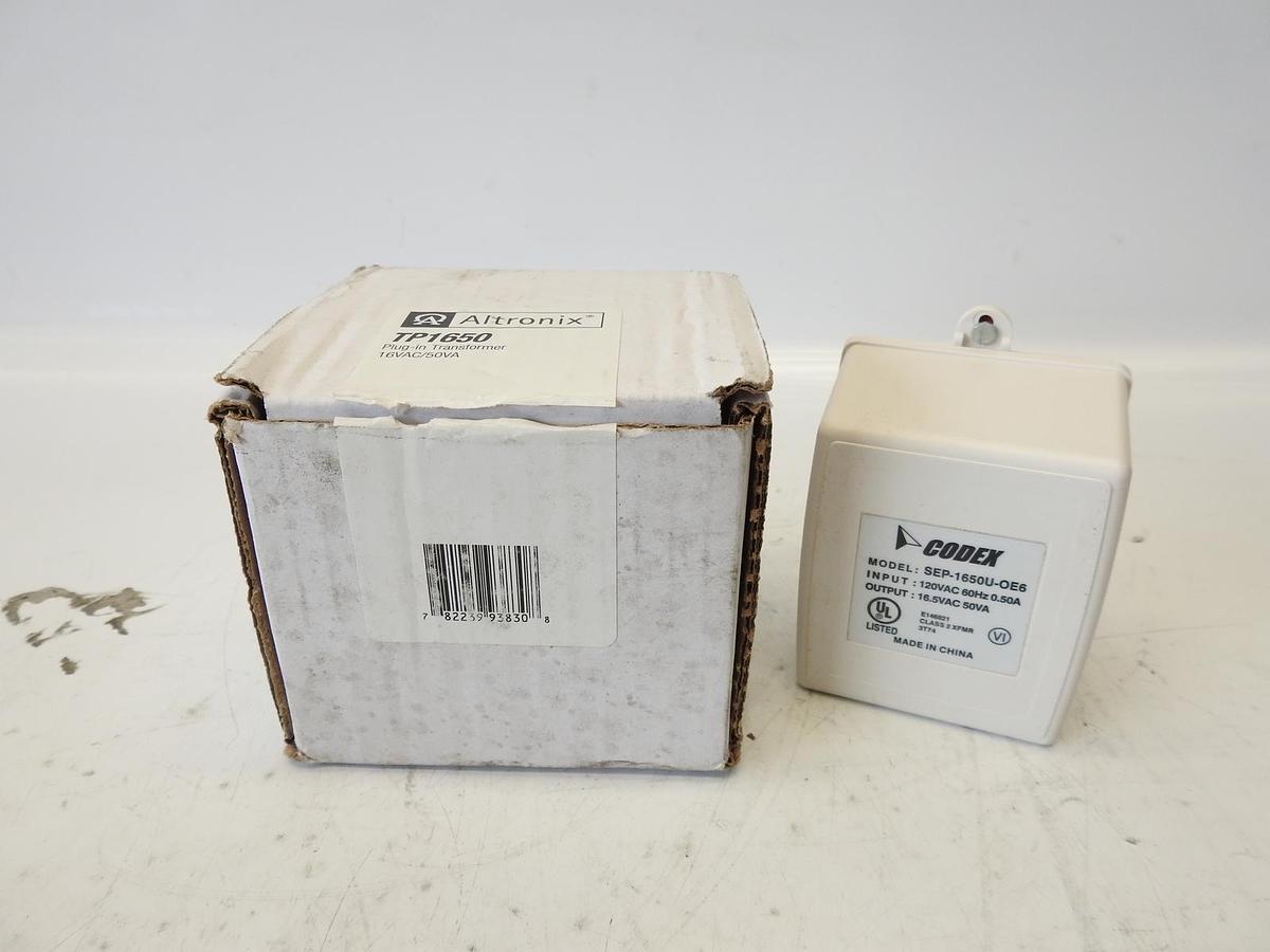 Altronix New Altronix TP1650 Plugin Transformer, 16VAC @ 50VA