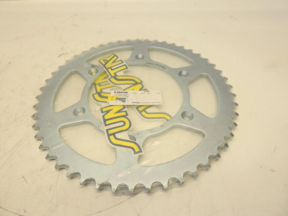 Sunstar 2-354750 Rear Steel Sprocket 50T For 90-20 Husqvarna KTM Husaberg