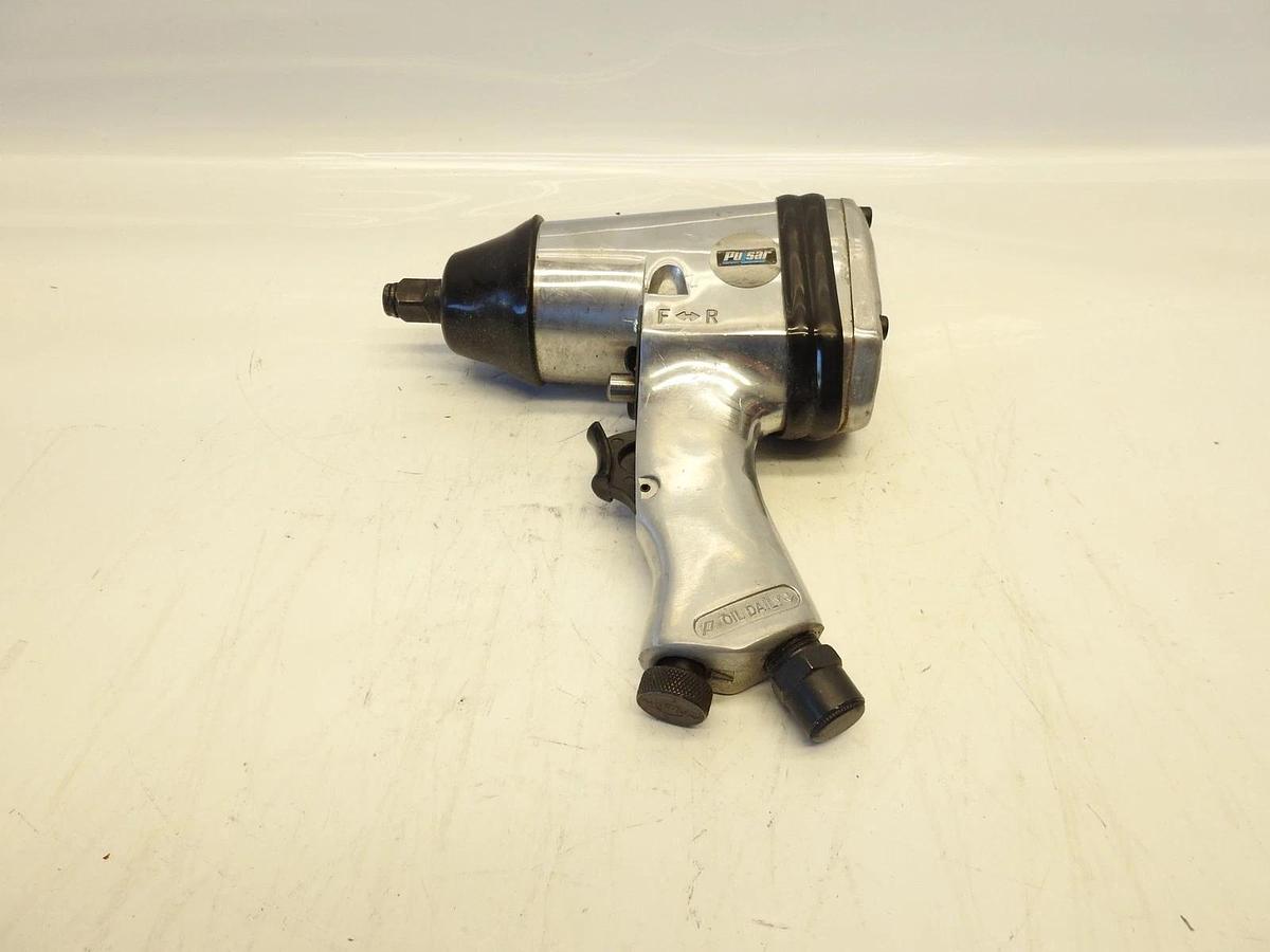 Used USED Pulsar 1/2" Drive Air Impact Gun Wrench Model 875.187980 Air Drill S5