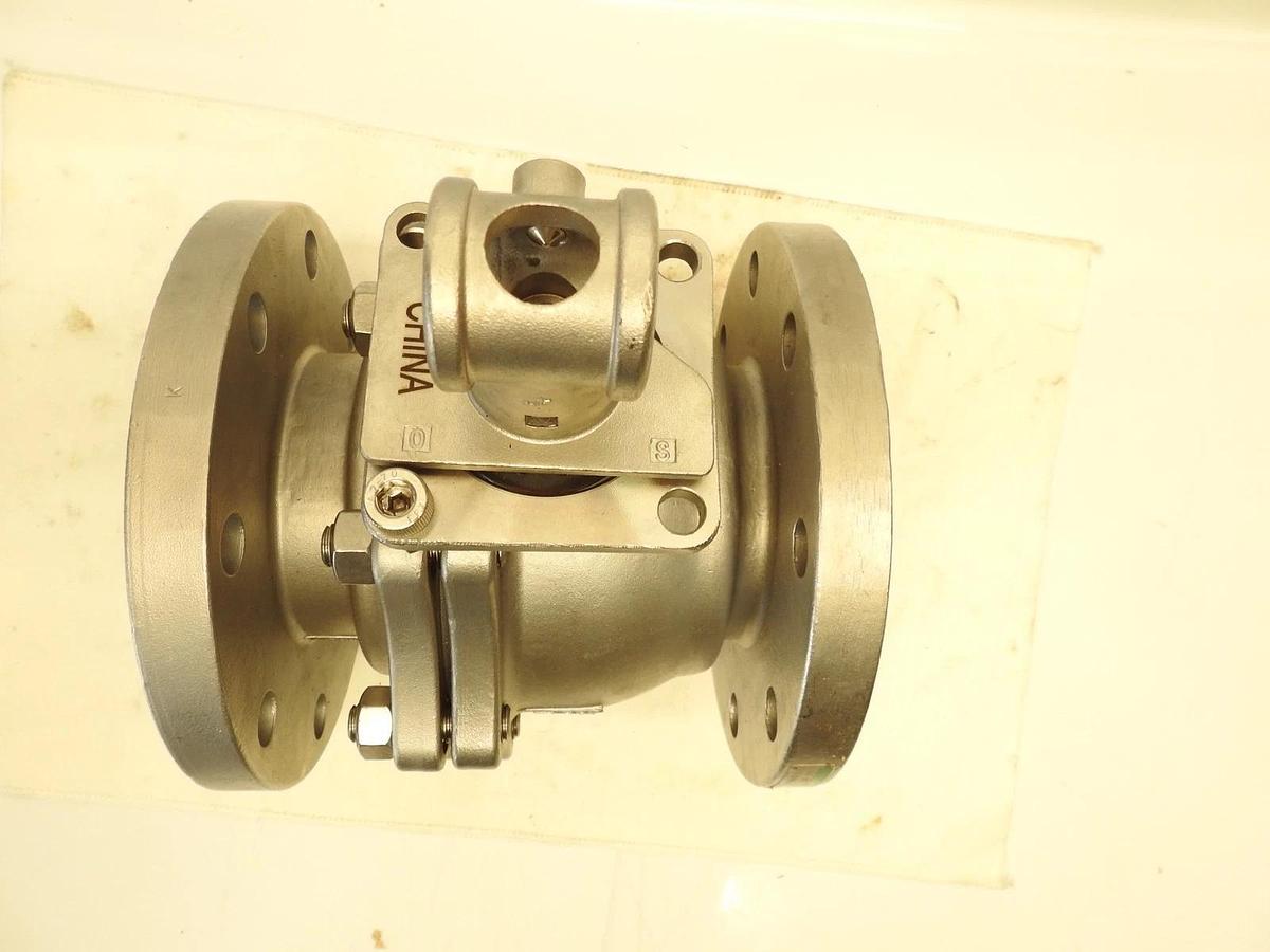 FNW 4" 600c Stainless Steel Full Port Flanged Flanged Ball Valve 150# FNW600CFP