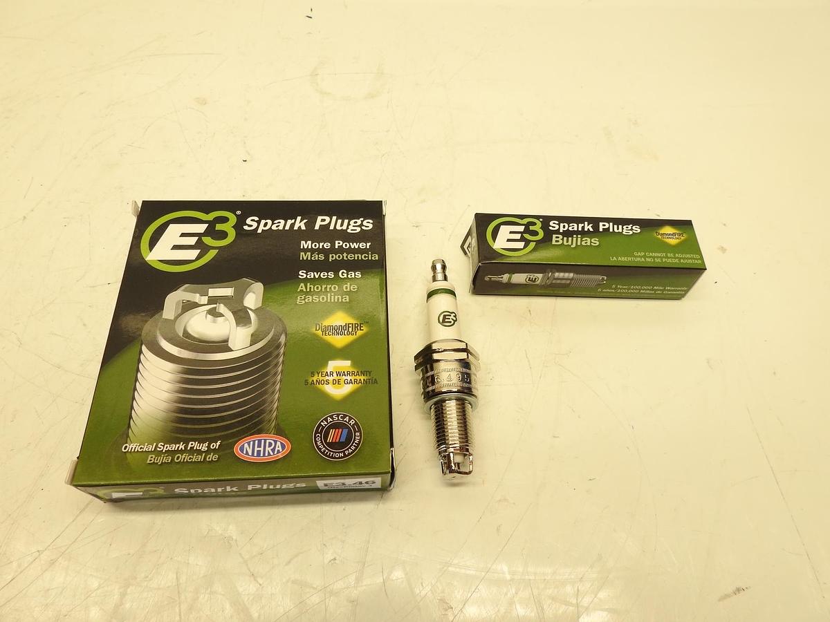 E3.46 E3 Premium Automotive Spark Plugs - 4 SPARK PLUGS