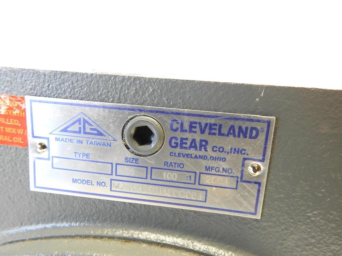 New Oem Cleveland Gear M2614BSH100C004 Type ICHSHO Speed Reducer Gear Box Ratio