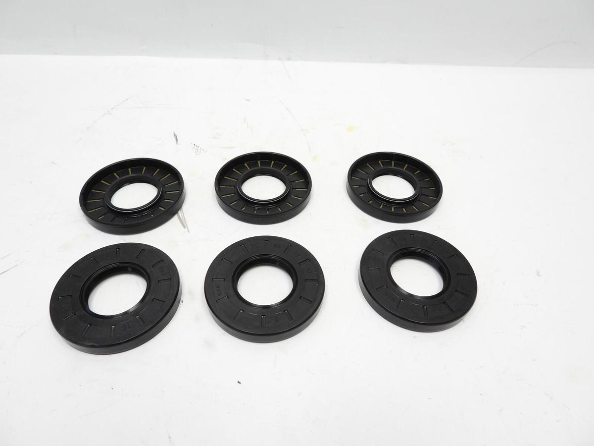 6Pk Nak MetricOil Shaft Seal 35X72X10mm Dust Grease Seal TC Double Lip W/ Spring