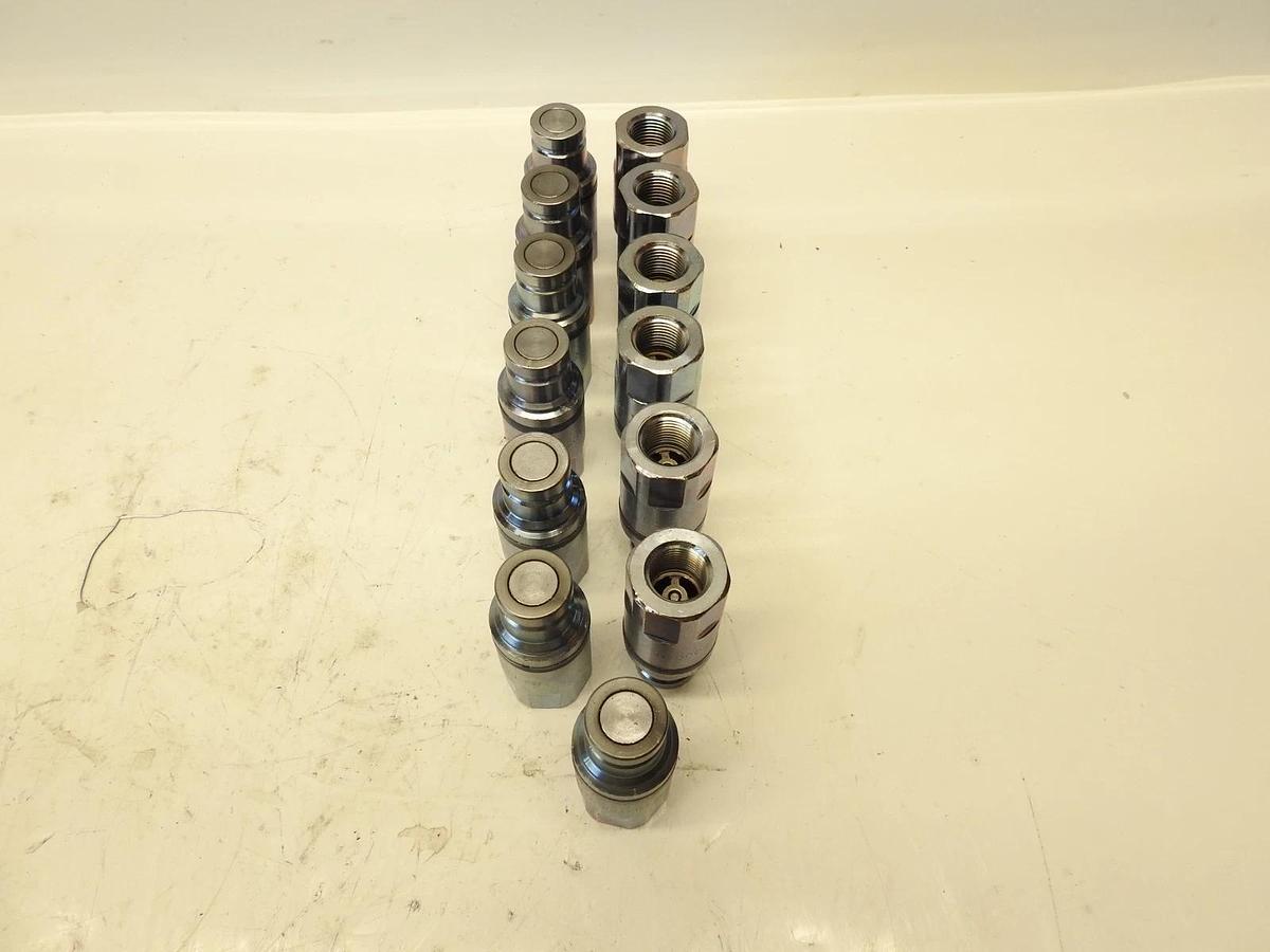 Lot Of 13 Dixon HT3F3 HT-Series Hydraulic Plug - Steel Body Material, 3/8 in NPT