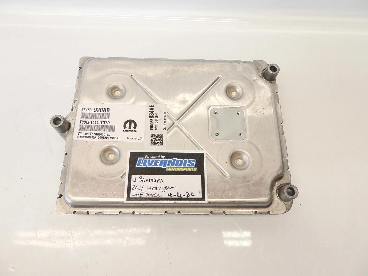 Oem Mopar Engine Controller Module 2021 Jeep Wrangler LME Unlocked Livernoise