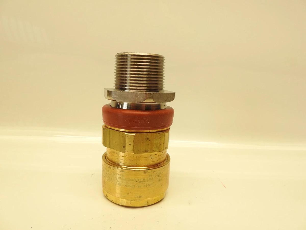 HAWKE INTERNATIONAL TYPE 753 SIZE C2 1-1/4 NPT CABLE GLAND AMERICAN SERIES
