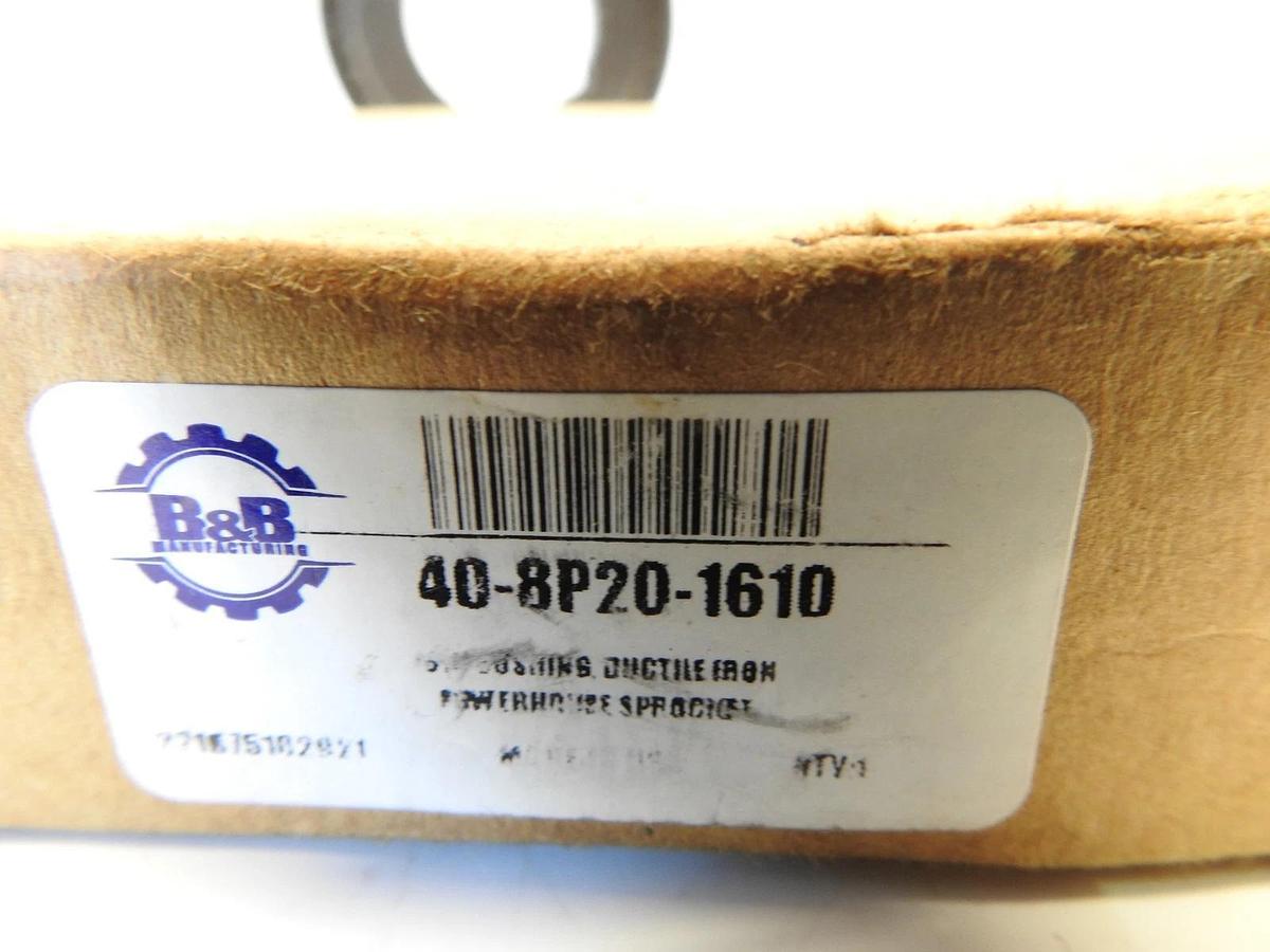 New 60-5MX15-1610, Timing Pulley, Cast Iron, Black Oxide