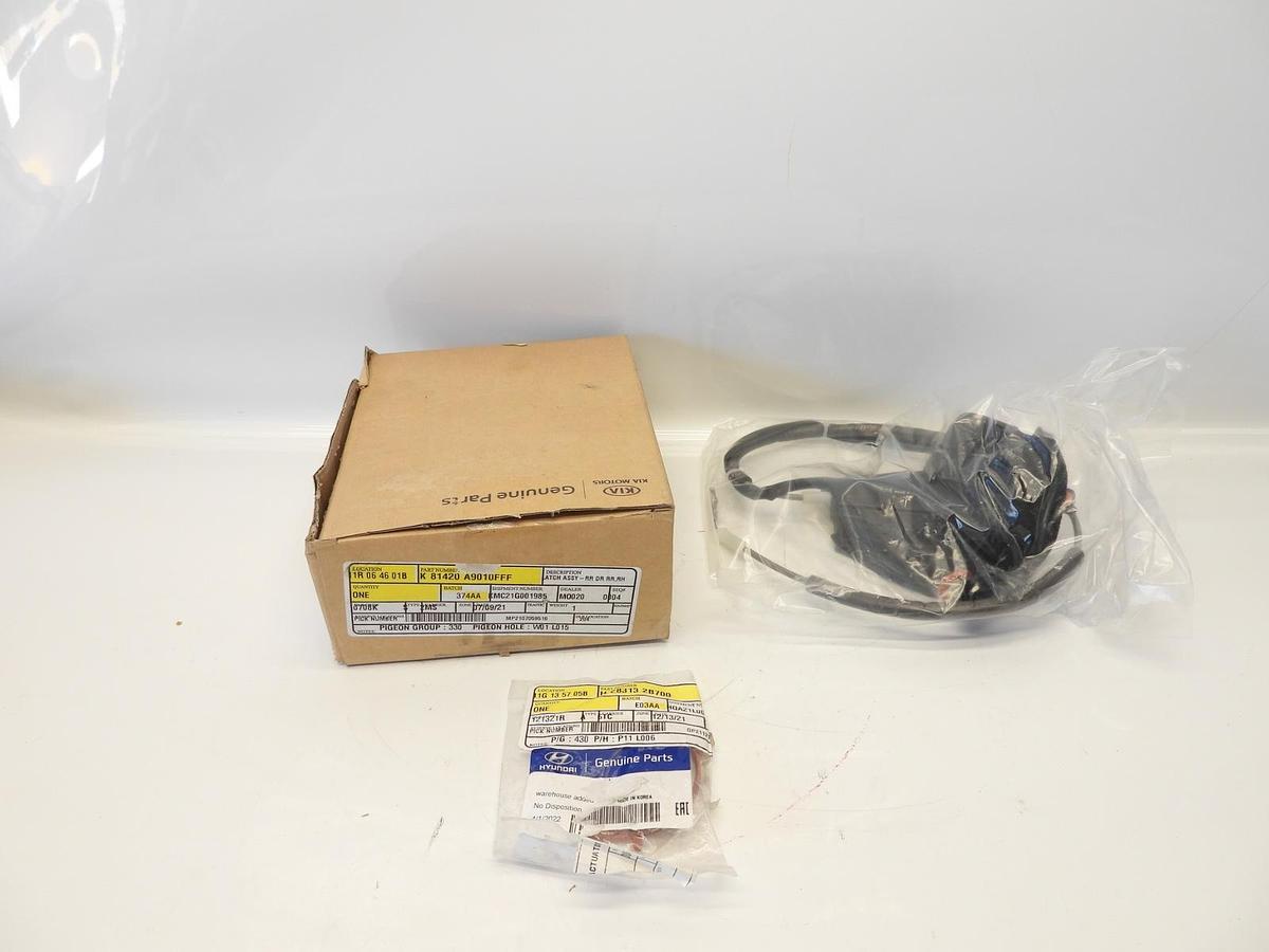 Oem 81420A9010 Kia Latch assyrr dr rr 81420A9010, New Genuine OEM Part