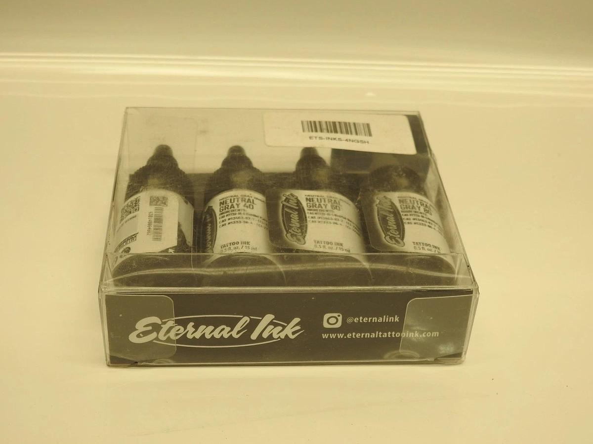 Eternal ink Neutral Gray Set  1/2 OZ