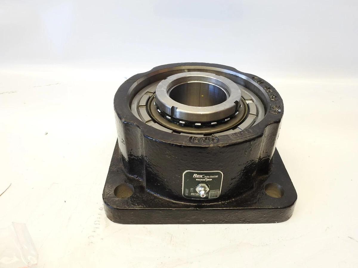 Rexnord New Roller Bearing Flange Unit MFS9207 2-7/16" Mounted 4 Bolt Block