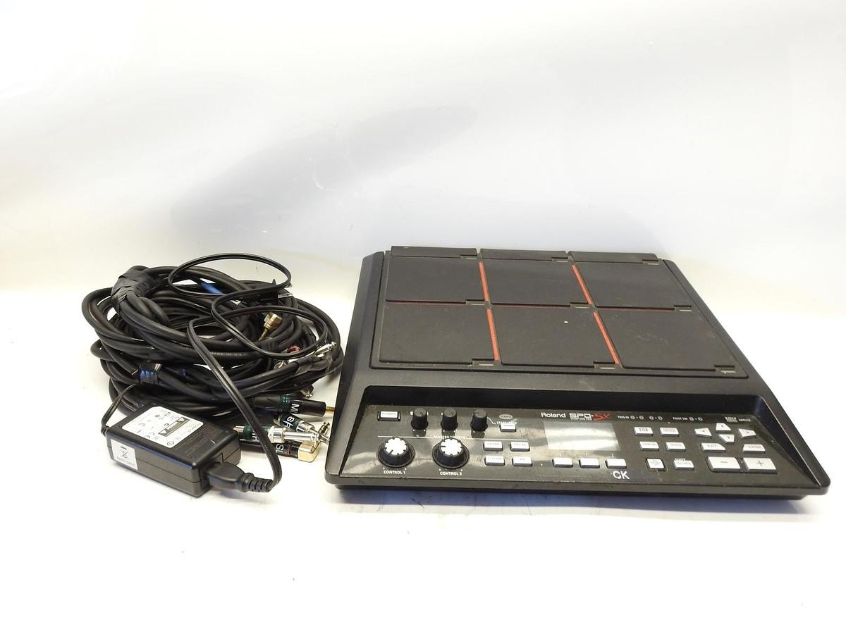 Genuine Roland SPD – SX Sampling Pad With Cords