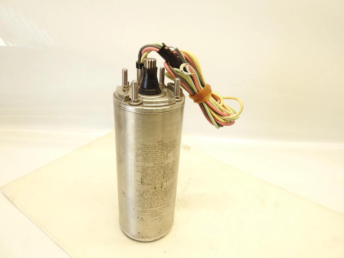 New Genuine Goulds 1/2HP 115V 4" Submersible Water Well Motor 3 Wire M05411
