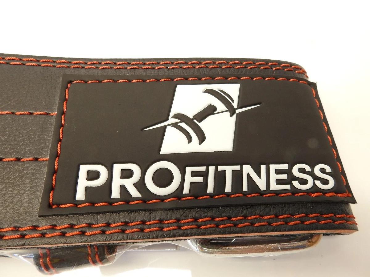 New Pro fitness 5mm Adjustable Weightlifting Belt Red/Black Size Medium
