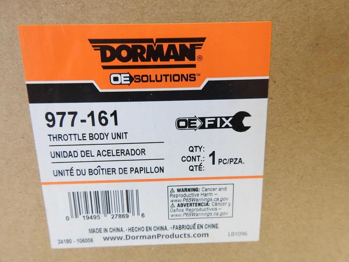 Dorman 977-161 Throttle Body for Chevy Avalanche Express Van Suburban SaVana