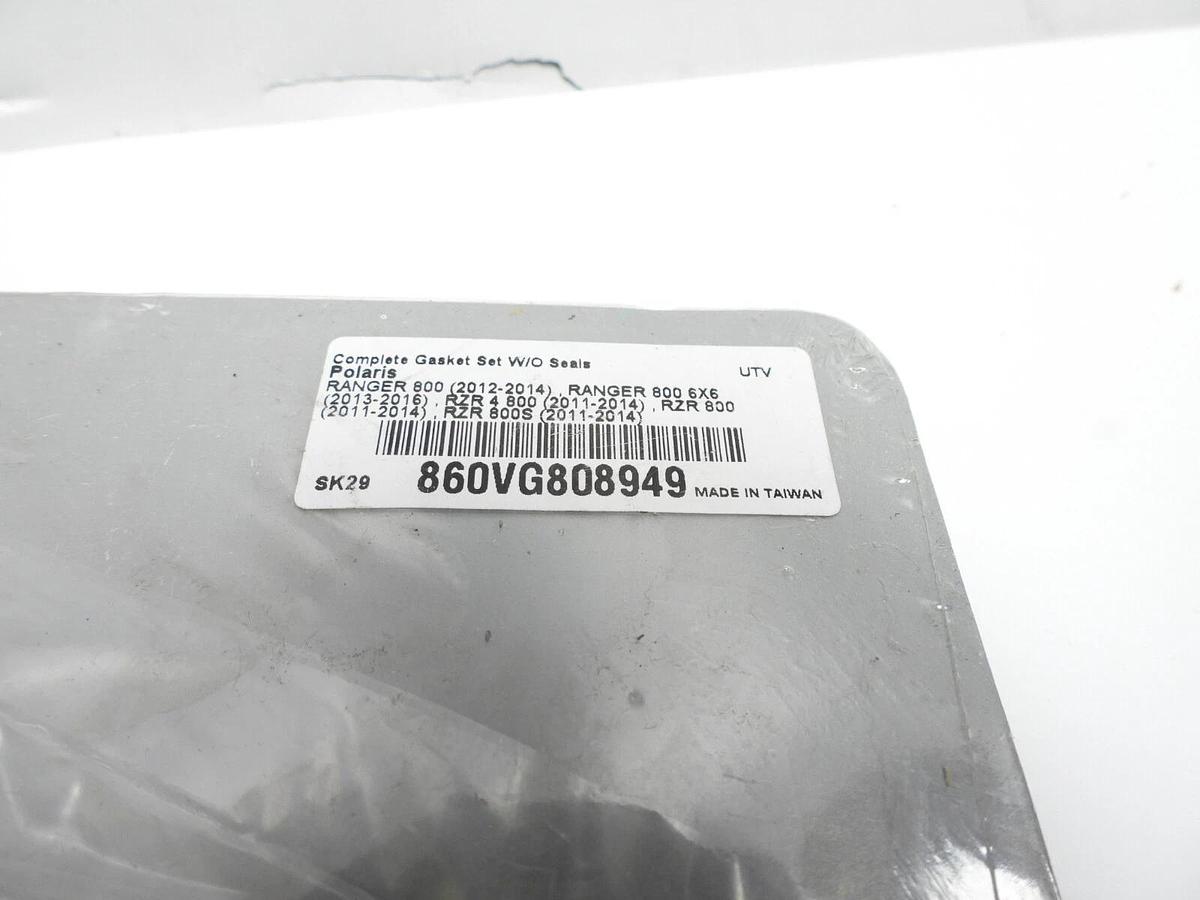 Vertex Polaris Engine Gasket Set without Oil Seals 860VG808949