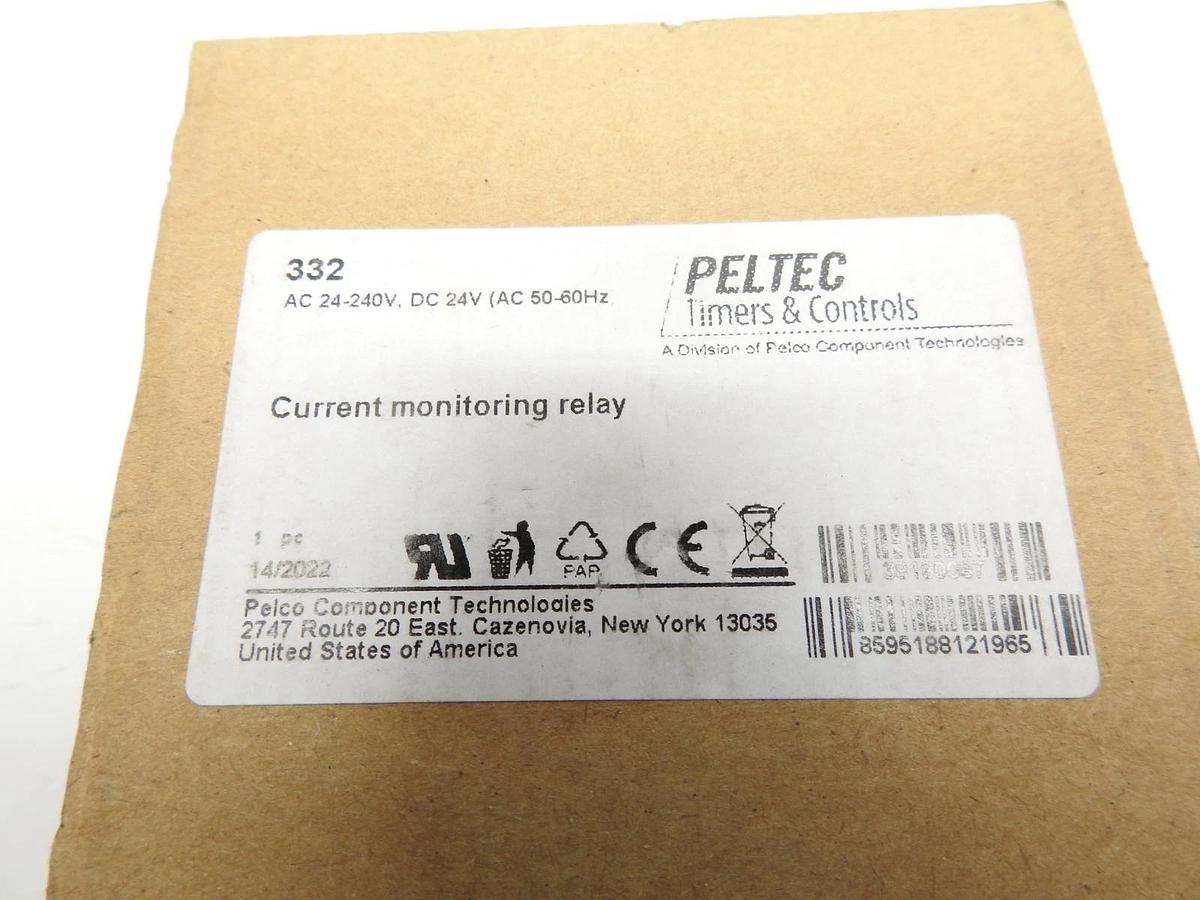 New Peltec Timers and Controls 3357-332-ND 332