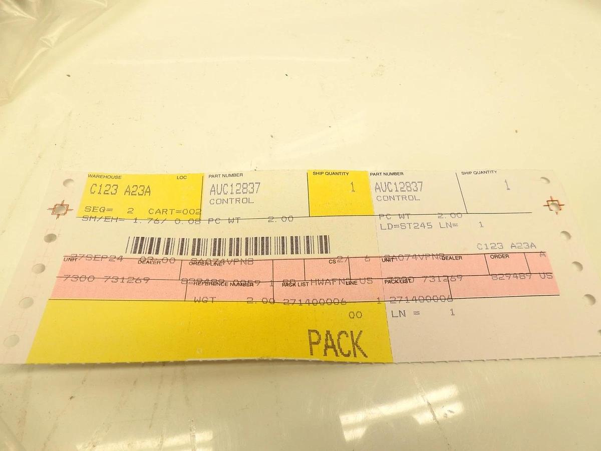 New Oem John Deere AUC12837 Gear Shift Control Cable