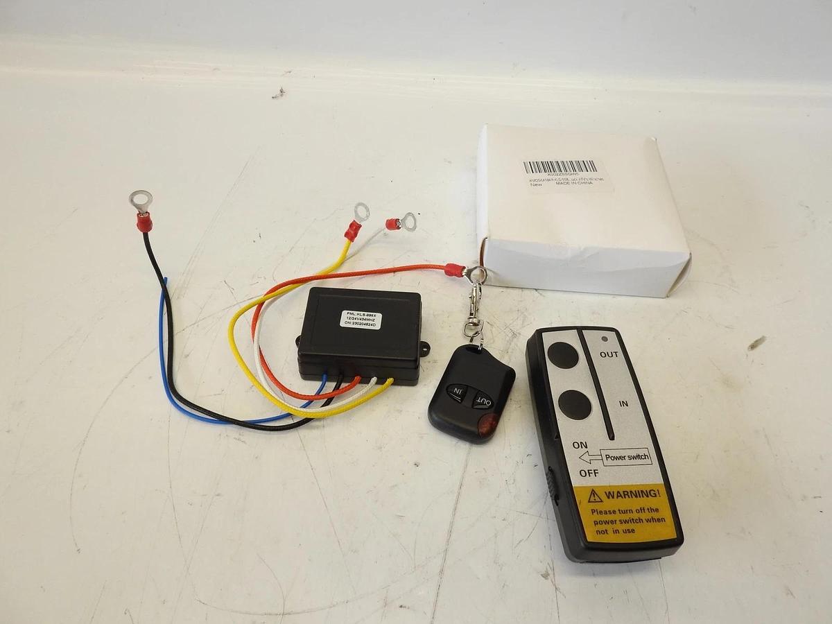 Royitay Wireless Winch Remote Control Kit for Truck Jeep ATV DC 12V 433MHZ