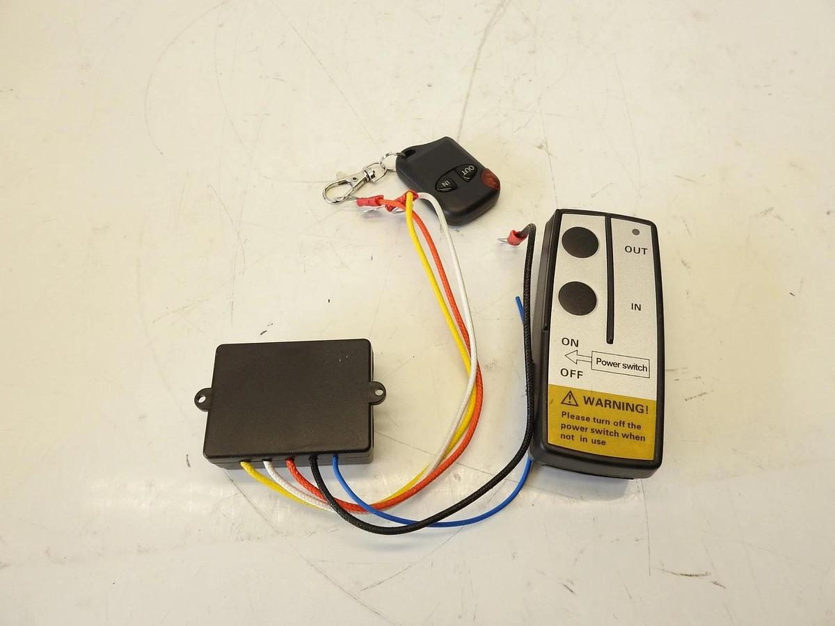 Royitay Wireless Winch Remote Control Kit for Truck Jeep ATV DC 12V 433MHZ
