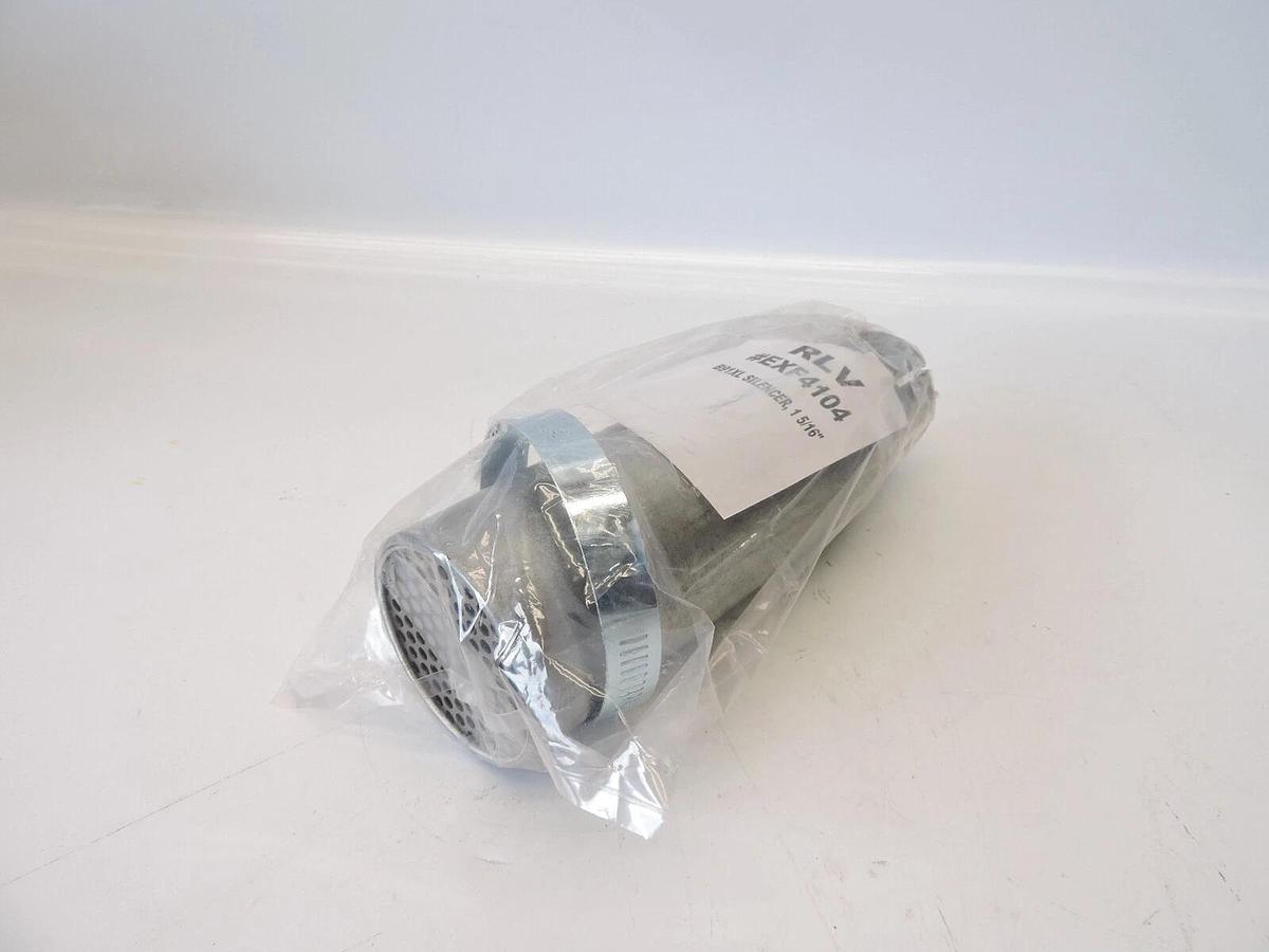 RLV EXF4104 B91XL EXHAUST SILENCER FOR 4 CYCLES 5/16” INLET, 7” LENGTH WKA/IKF