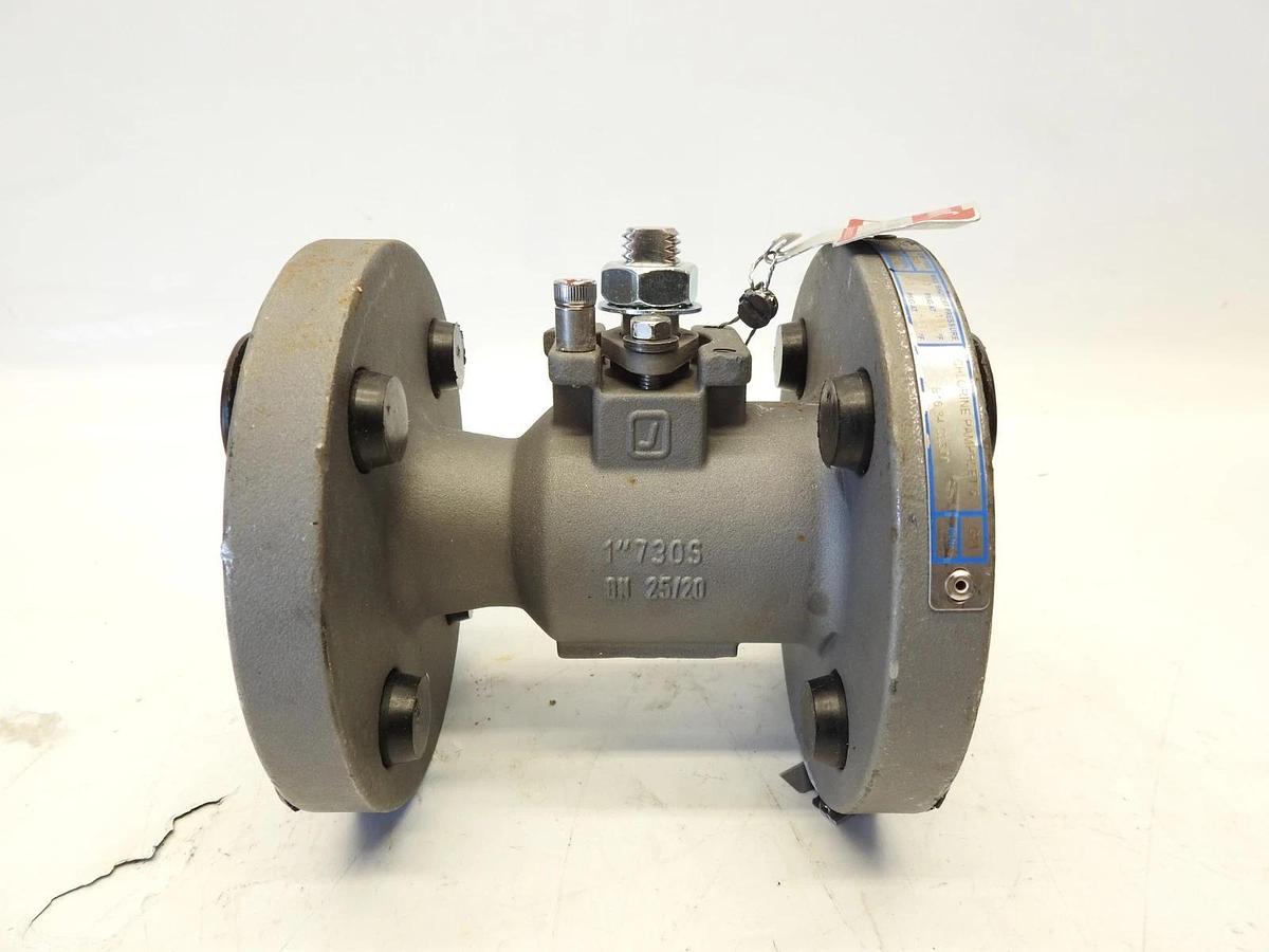 Jamesbury 730SC312271XTZ1, Mon/Kmon 1" Ball Valve, 740 PSIG, Chlorine B16.34