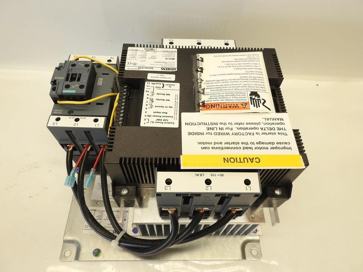New Oem Siemens Industrial Controls Definite Purpose Starters Elevator Motor 72M