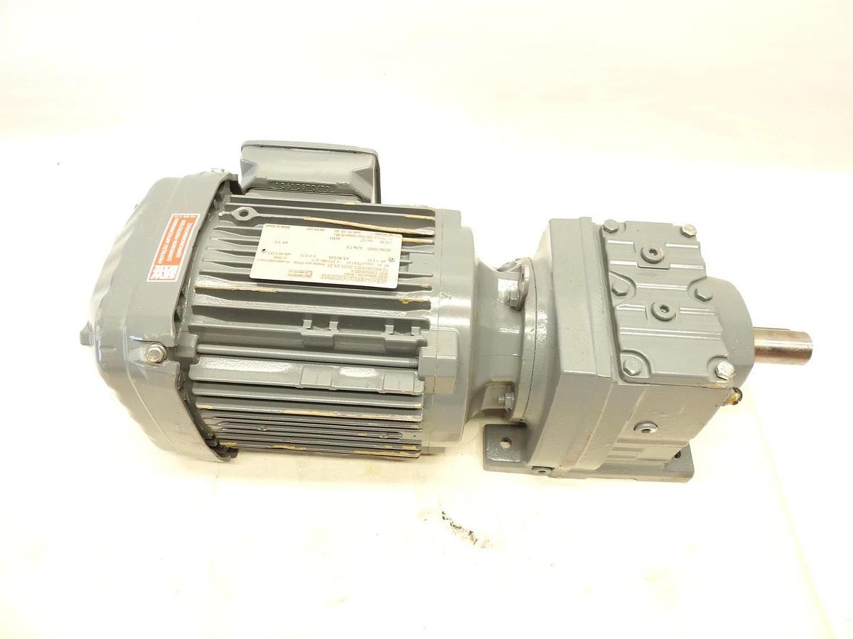 New Sew EuroDrive R37 DRN90SP4 Gear Motor 60Hz 70.8424854301.0001.24.21