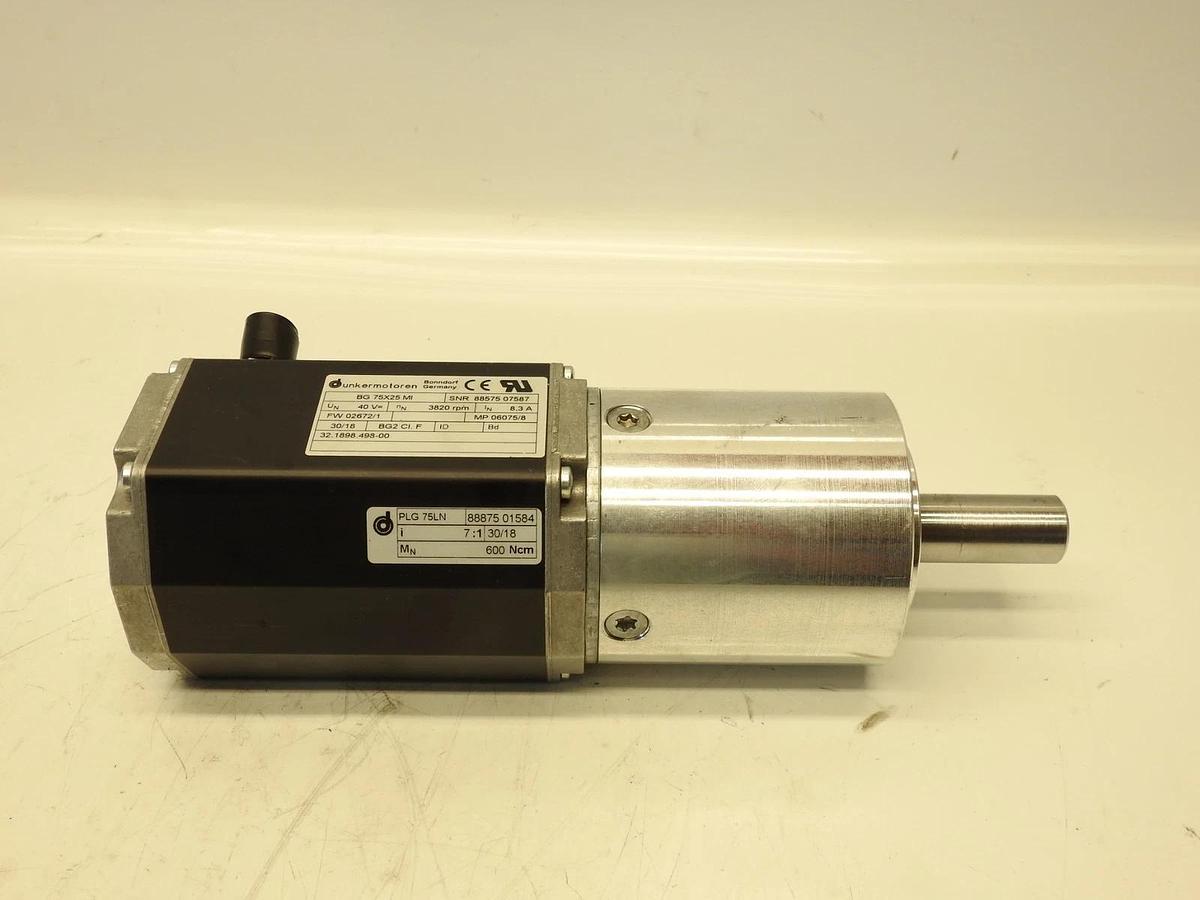 Dunkermotoren BG 75X25 MI Servo Motor  8857507587 3820rpm