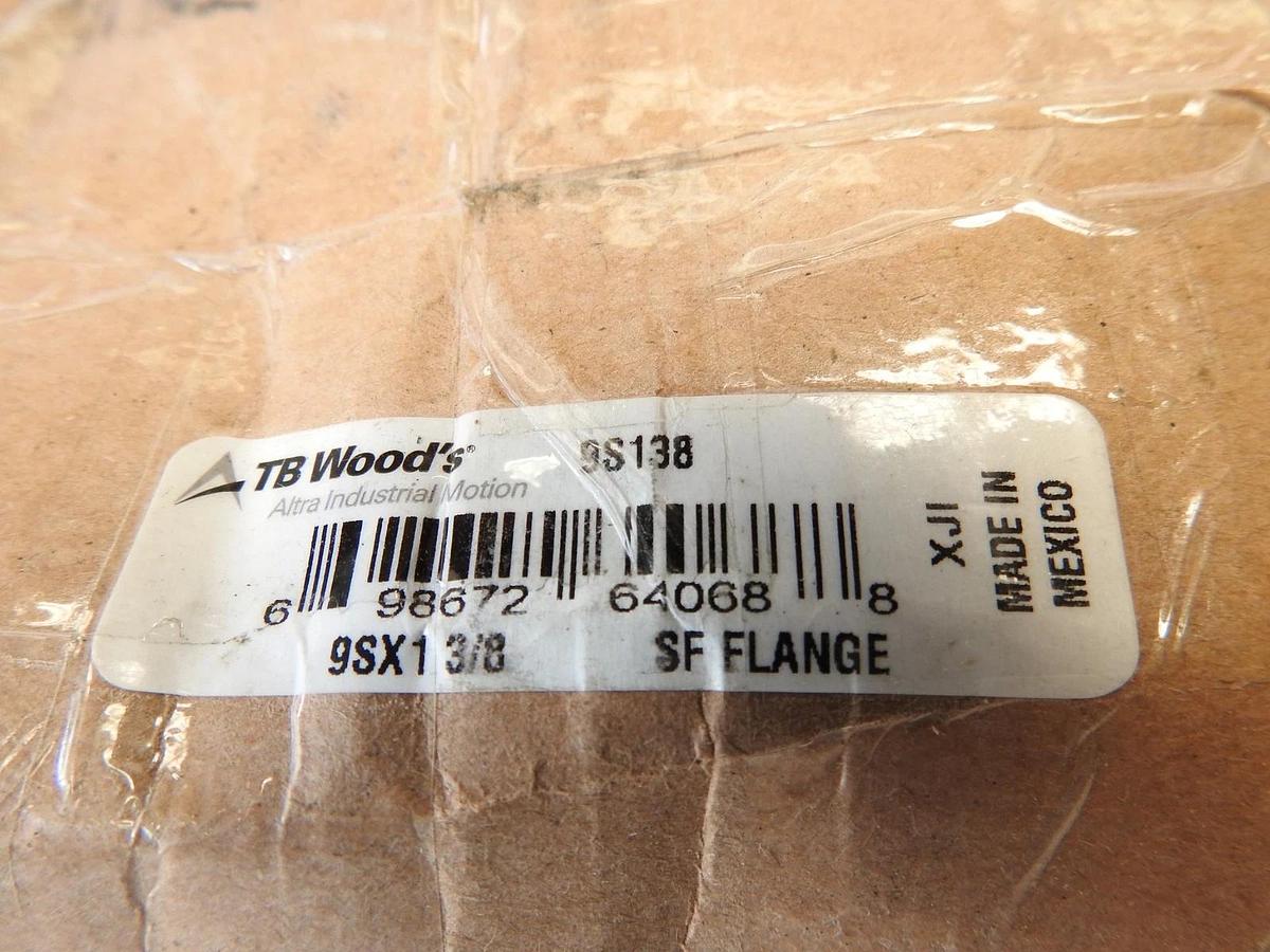 TB WOODS 9S138 SF Flange Sureflex Coupling 1-3/8" ID 9S -138 9SX1 3/8 Green