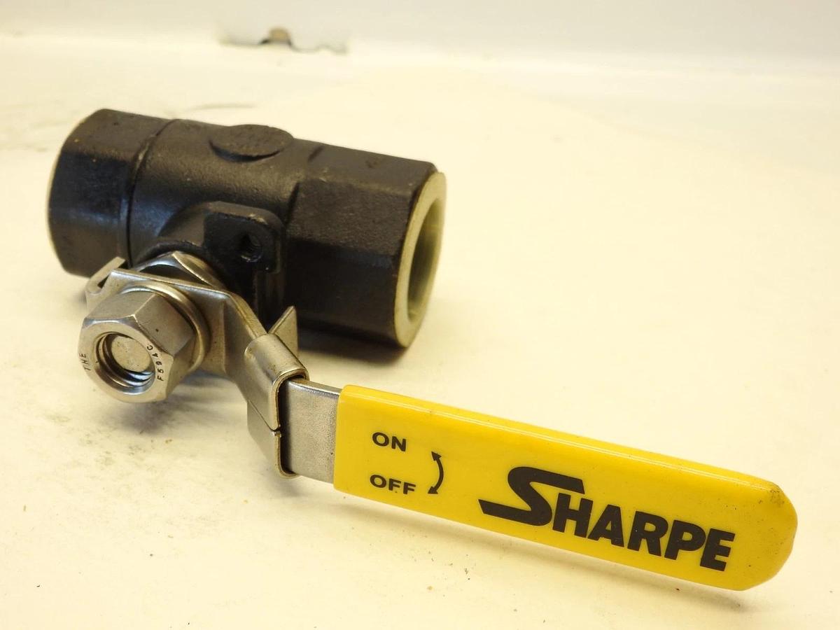 New Sharpe 1 1/4" WCB  WCB Ball Valve  54574N 1500CWP