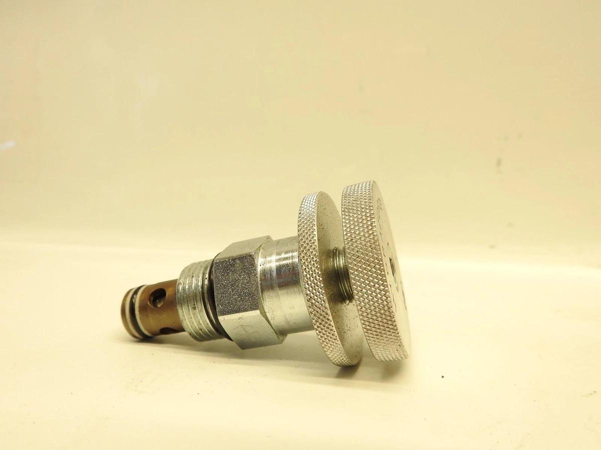 Genuine Hydraforce NV08-20B-0-N RE Control Manual Bypass Valve with Adjustment K