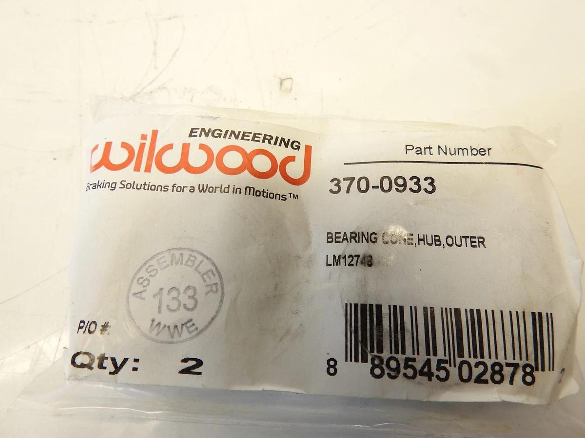 2 pack Wilwood 370-0933 Outer Wheel Hub Bearing