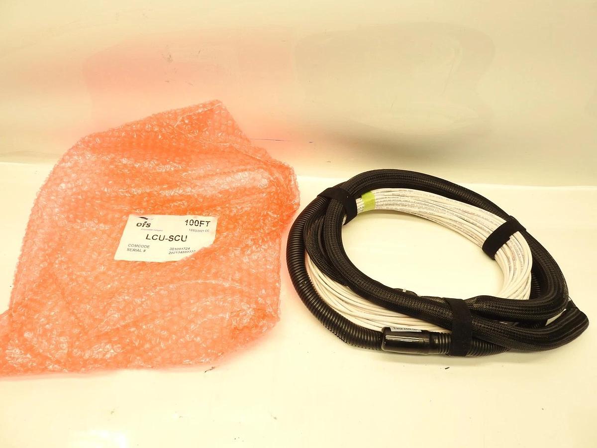 New Genuine OFS LCU-SCU SM SCU 100ft Cable Comcode 301091724