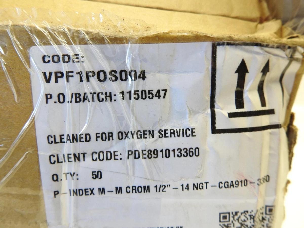 New Genuine Cavagna 1150547 VPF1P0S004 Oxygen Post Pin Index Valve Nitrogen