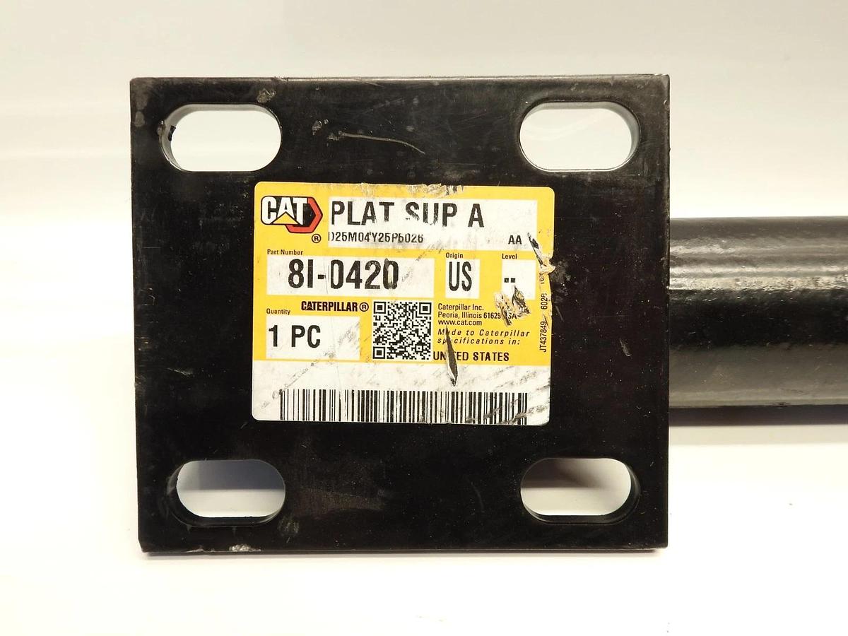 New Oem Cat 8I-0420: Extender Support Plate For ASPHALT PAVER & ASPHALT SCREED