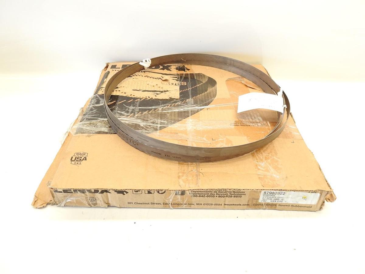 Lenox 57980922 Welded Bandsaw Blade: 10' 10 Long x 3/4" Wide x 18 TPI