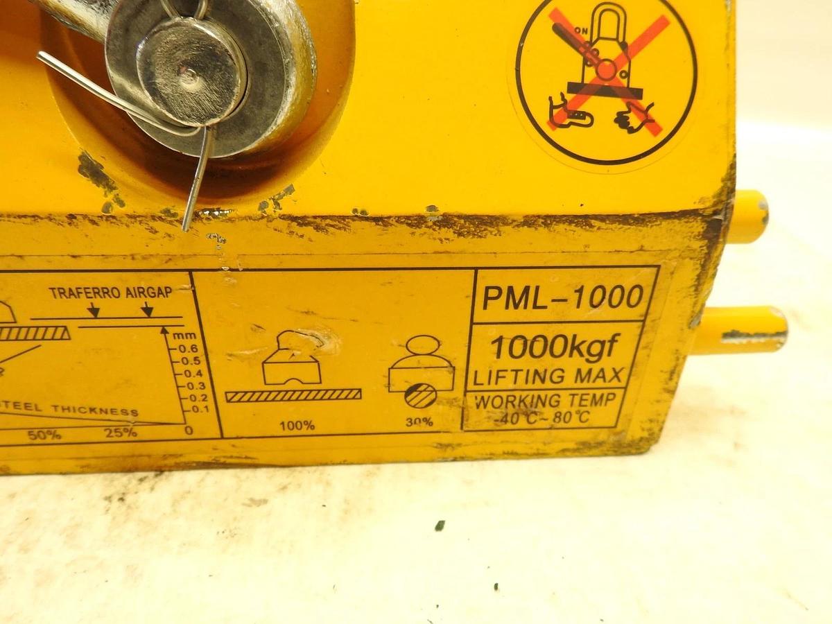 Permanent Magnet Lifter PML-1000 2200lbs/1000kg Pulling Capacity