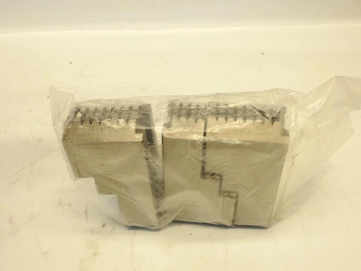 SAMCHULLY HB10A1 Hard Lathe Chuck Jaw: Top 54 mm OAH, 99.5 mm OAL, 2 Step, Steel