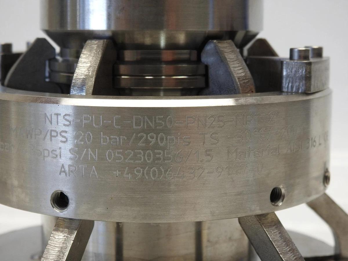 New OPW Engineered Systems NTS-PU-C-DN50-PN25-NPT Breakaway Coupling 2" 30 bar/4
