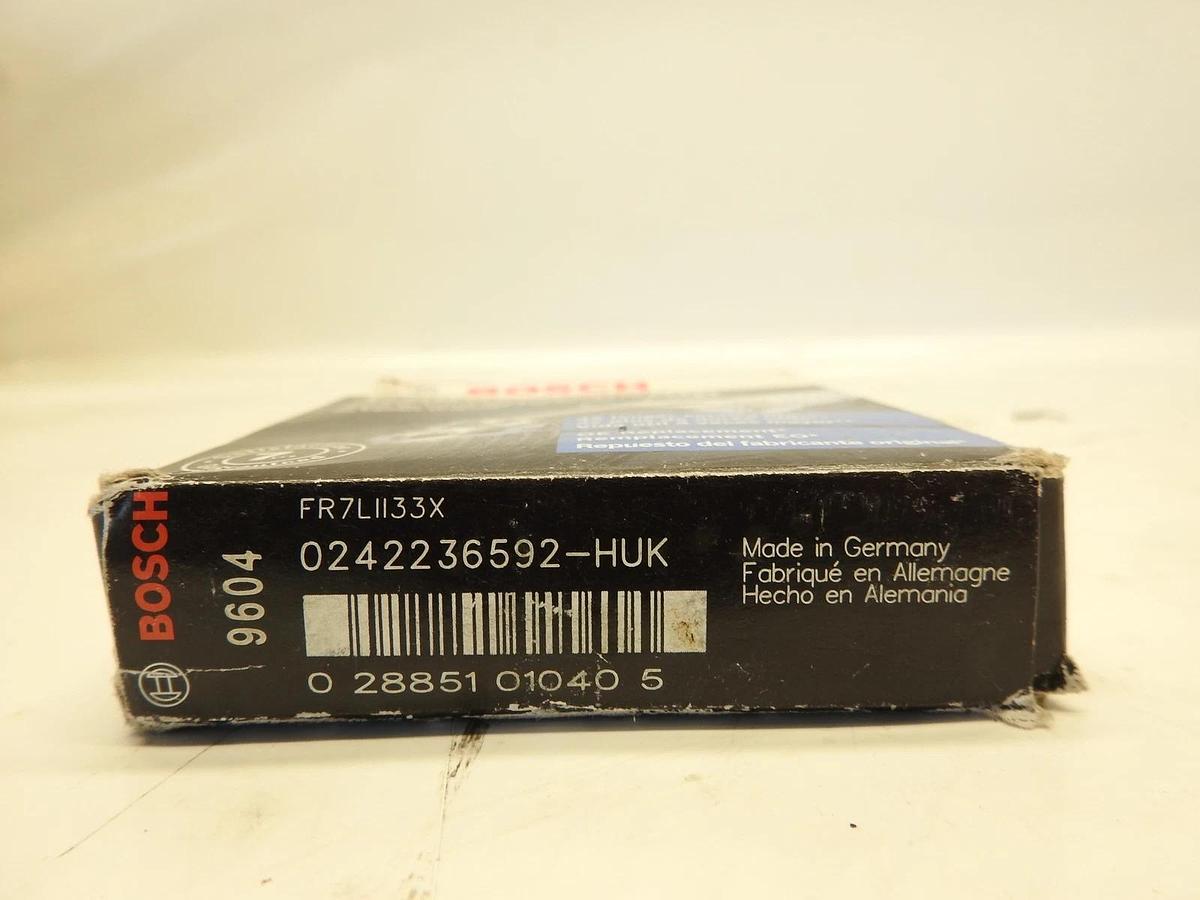 4 pcs Bosch Double Iridium Spark Plug For 2009-2011 CHEVROLET AVEO L4-1.6L