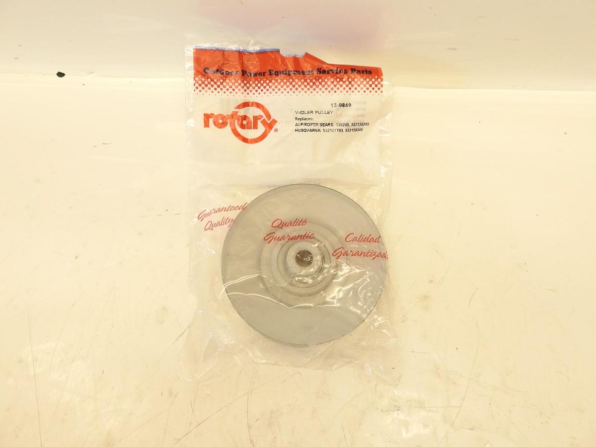 New Genuine Rotary 13-9849 V-Idler Pulley