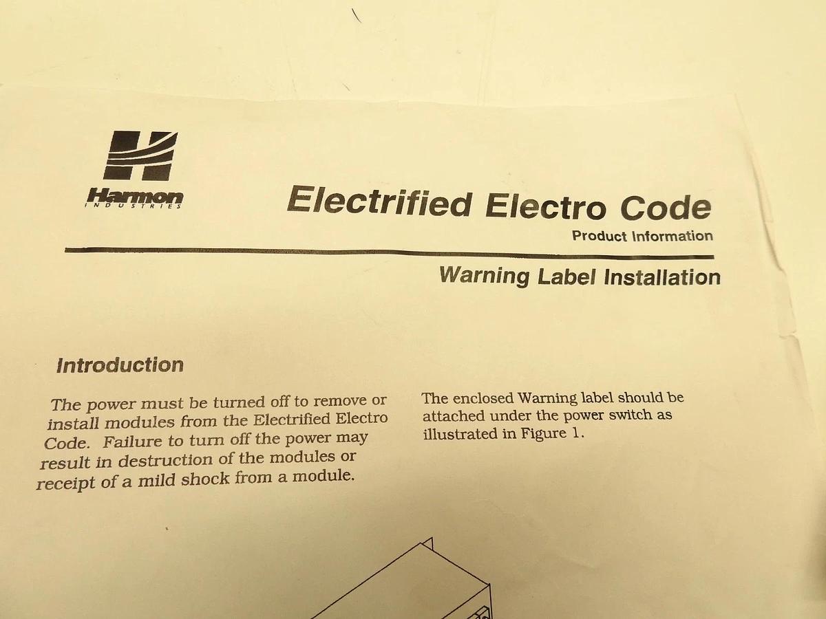 New Genuine Oem Alstom Harmon E2 Code Transmitter Electrified Electro Code 10041