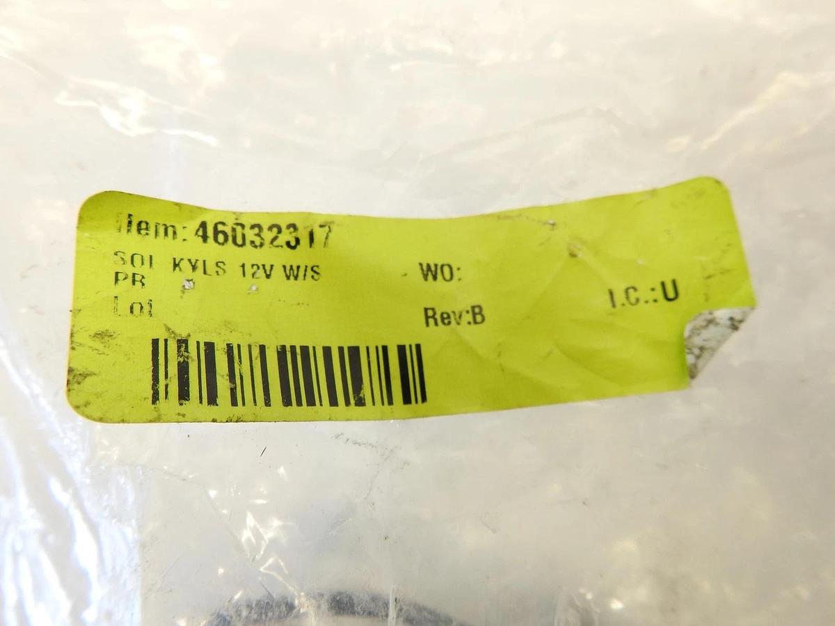Genuine Keyless Solenoid with Spring 12V 46032317 Bulkhead Door