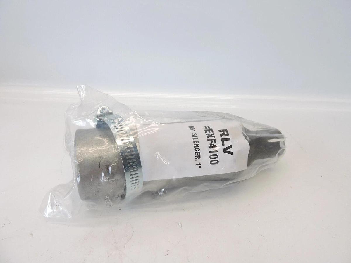 New RLV EXF4100: B91 1" Exhaust Silencer