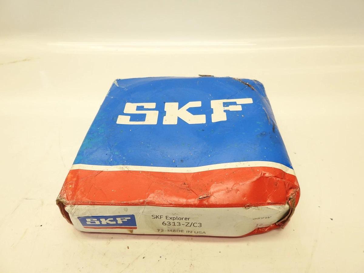 NEW GENUINE SKF 6313-Z/C3S1  SINGLE ROW BALL BRGS - FACTORY NEW!
