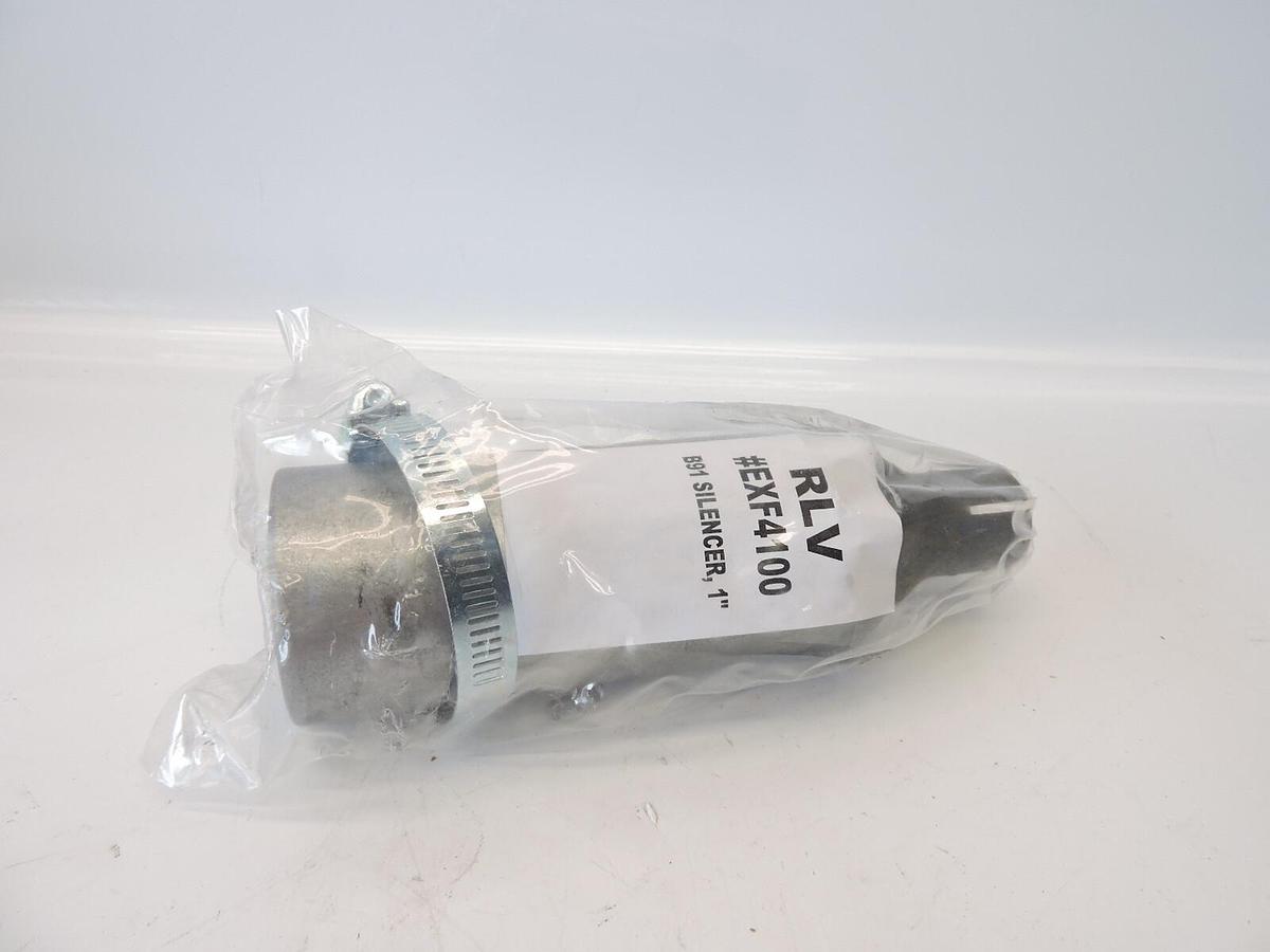 New RLV EXF4100: B91 1" Exhaust Silencer