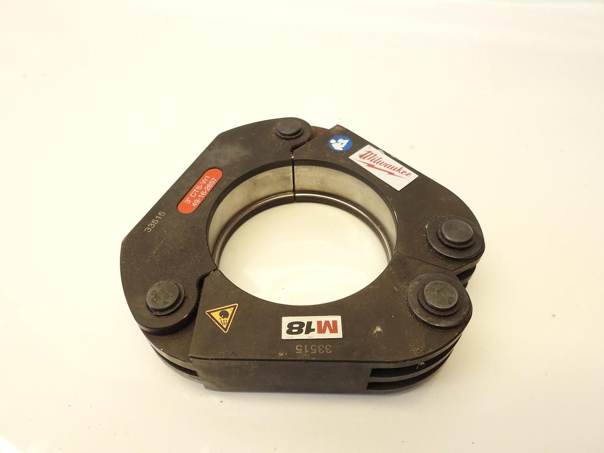 New Oem Milwaukee 49-16-2657 3" CTS-V Press Ring for M18 FORCELOGIC Press Tools