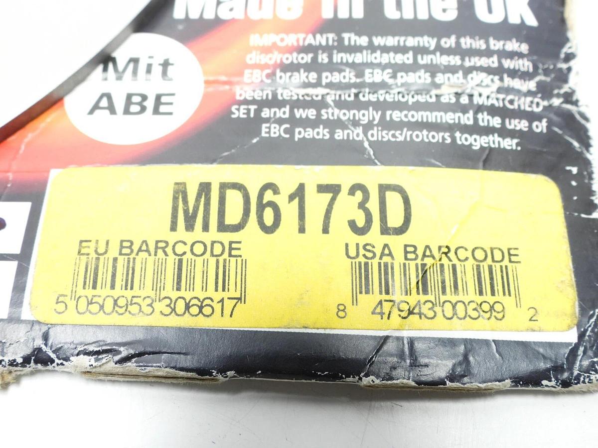 EBC MD6173D Brake Rotor New